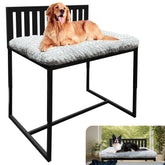 Koretech Cama para Perro al Lado, vista frontal, facilita dormir junto a ti.