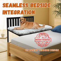 Estructura metálica robusta Koretech para cama de perro elevada.
