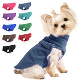 Kosiyi chaleco para perro pequeño, vista frontal, confort para paseos diarios.