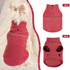 Kosiyi chaleco para perro pequeño, interior de felpa suave para comodidad diaria