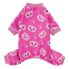Kosiyi pijama para perro pequeño con diseño lindo, cómodo para paseos fríos.