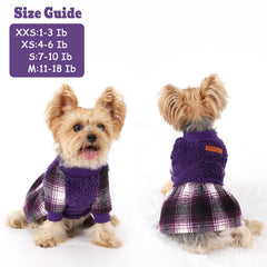Kosiyi vestido-perro-invierno-disenio, cómodo para días fríos y salidas.