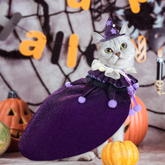 KOUPA sombrero de mago para perro, complemento elegante para Halloween