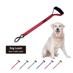 KRUZ PET correa para perros con reflejo ideal para paseos nocturnos seguros