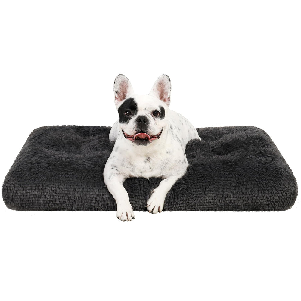 KSIIA cama kennel acolchada, sensación suave y cálida para perros medianos.