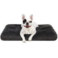 KSIIA cama kennel acolchada, sensación suave y cálida para perros medianos.