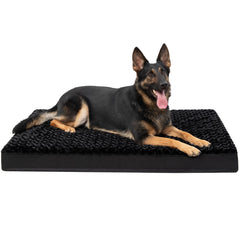 KSIIA cama de perro para jaula rose velvet suave y de apoyo
