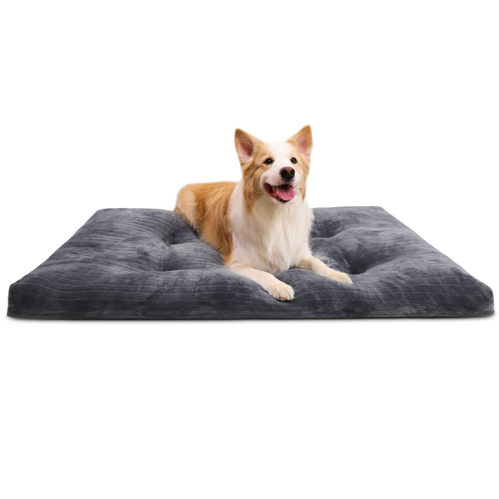 KSIIIA cama de jaula con franela suave para mayor comodidad del perro