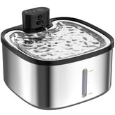 Fuente Ksuefao con tanque de acero inoxidable de 3,5 L para uso diario y limpieza fácil.