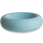 KTLECL platillo-gato-ceramico-bajo-centro facilita comer cómodo y estable.