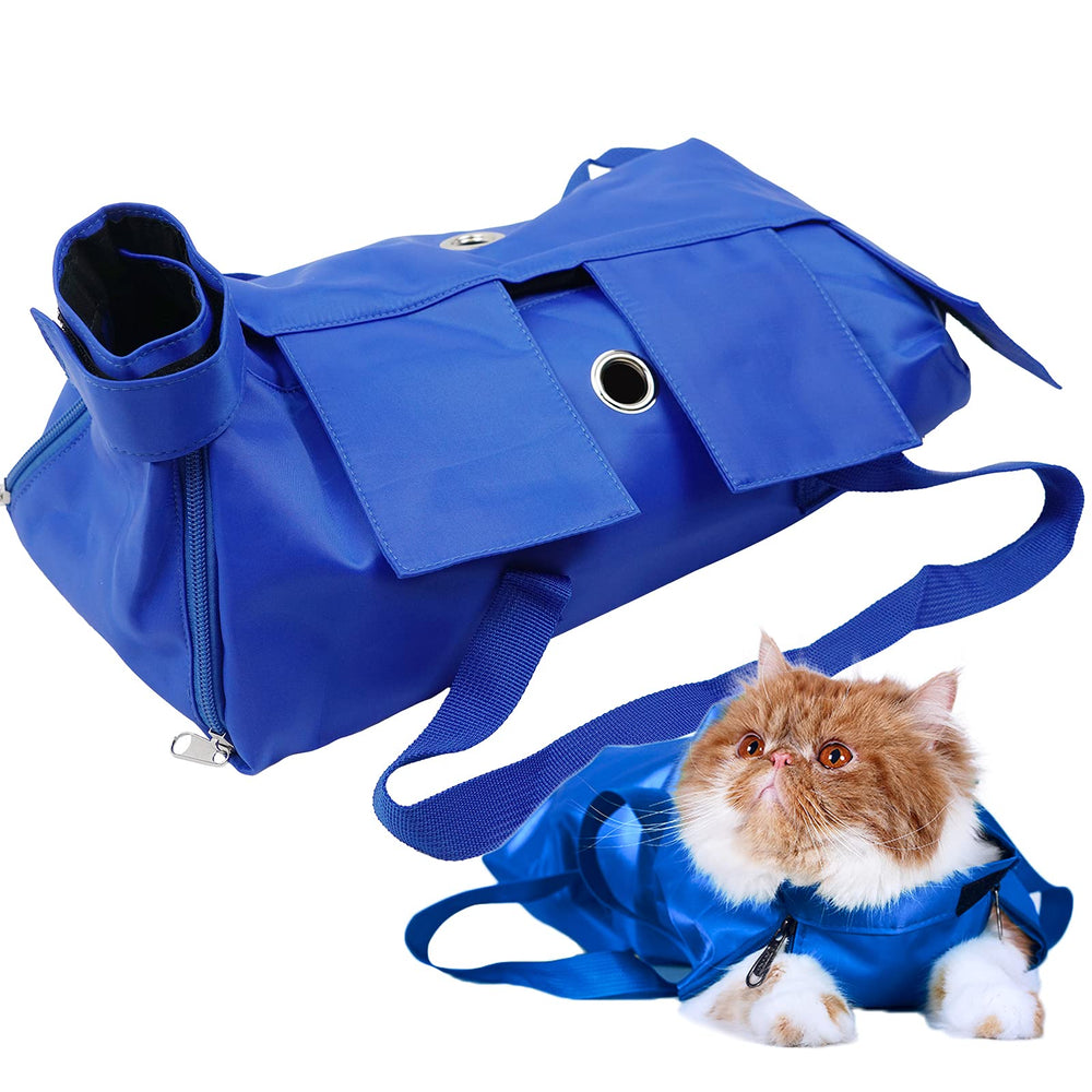 Kukaster Pet bolsa restricción gato para recorte uñas sin rasguños