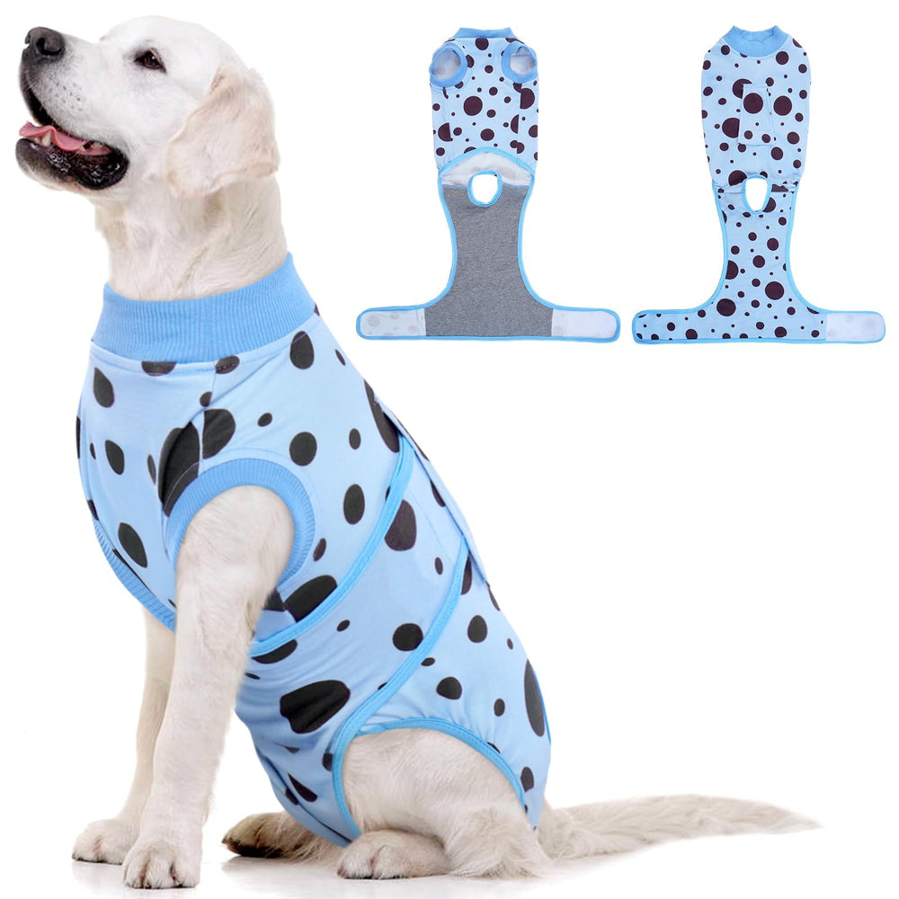Kuoser ropa recuperación perro, ajuste perfecto para postoperatorio.