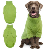 Kuoser sudadera para perro, cuello alto, mantiene caliente durante paseos fríos al aire libre.