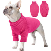 Sudadera Kuoser para perro grande, cuello alto, tacto suave, ideal para clima frío.