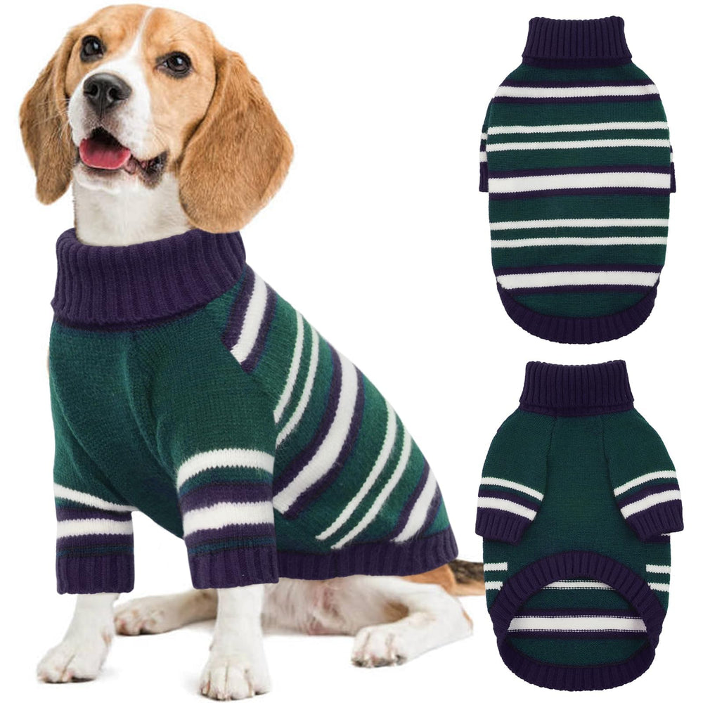 Kuoser sudadera para perro grande, tejido acrílico suave, confort para días fríos.