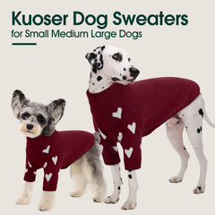 Sugerencia de Kuoser: sudadera con mangas para perro pequeño, ajuste cómodo