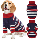 Kuoser suéter para perro grande con cuello alto, abriga y ofrece ajuste cómodo.