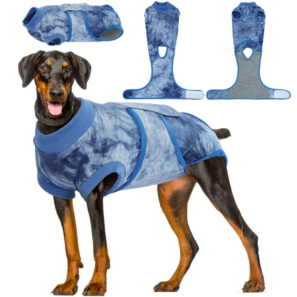 Kuoser vestido de recuperación protege las heridas del perro.