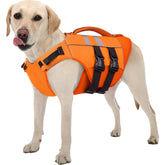 Chaqueta salvavidas Kuoser XL, vista general, mejora seguridad y flotación durante el baño del perro.