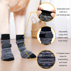 Tejido transpirable de KUPAO mantiene las patas secas y cómodas.
