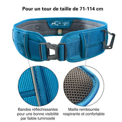 Kurgo RSG MOLLE: añade accesorios para hidratarse y comer durante la ruta.