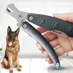 Corta uñas KXCDTECH para perro grande en primer plano, corte preciso.