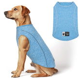 Camiseta KYEESE para perro sin mangas azul, cómoda para paseos y ejercicio.