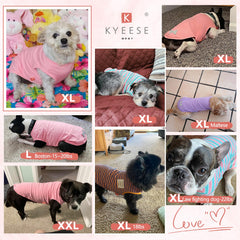 KYEESE camiseta sin mangas para perros pequeños, puesta fácil y rápida