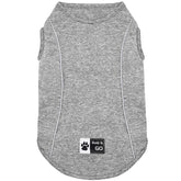 Camiseta KYEESE para perros, vista frontal, secado rápido para paseos diarios.