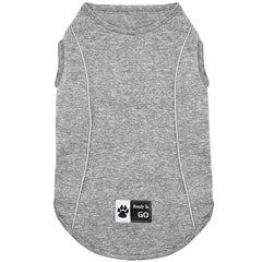 Camiseta KYEESE para perros, vista frontal, secado rápido para paseos diarios.
