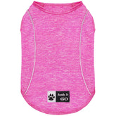 Camiseta KYEESE para perro transpirable con banda reflectante, ideal para paseos nocturnos