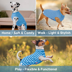 KYEESE camiseta para perro sin mangas, fácil de poner