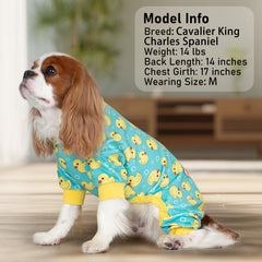 Pijama KYEESE de fácil ponerse, diseño pullover para perros activos.