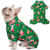 KYEESE pijama perro navidad cuello alto; cómodo para dormir