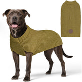 KYEESE sudadera para perro grande con agujero de correa, ideal para paseos.