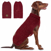 KYEESE sudadera para perro grande con hilo reflectante para mayor visibilidad nocturna.