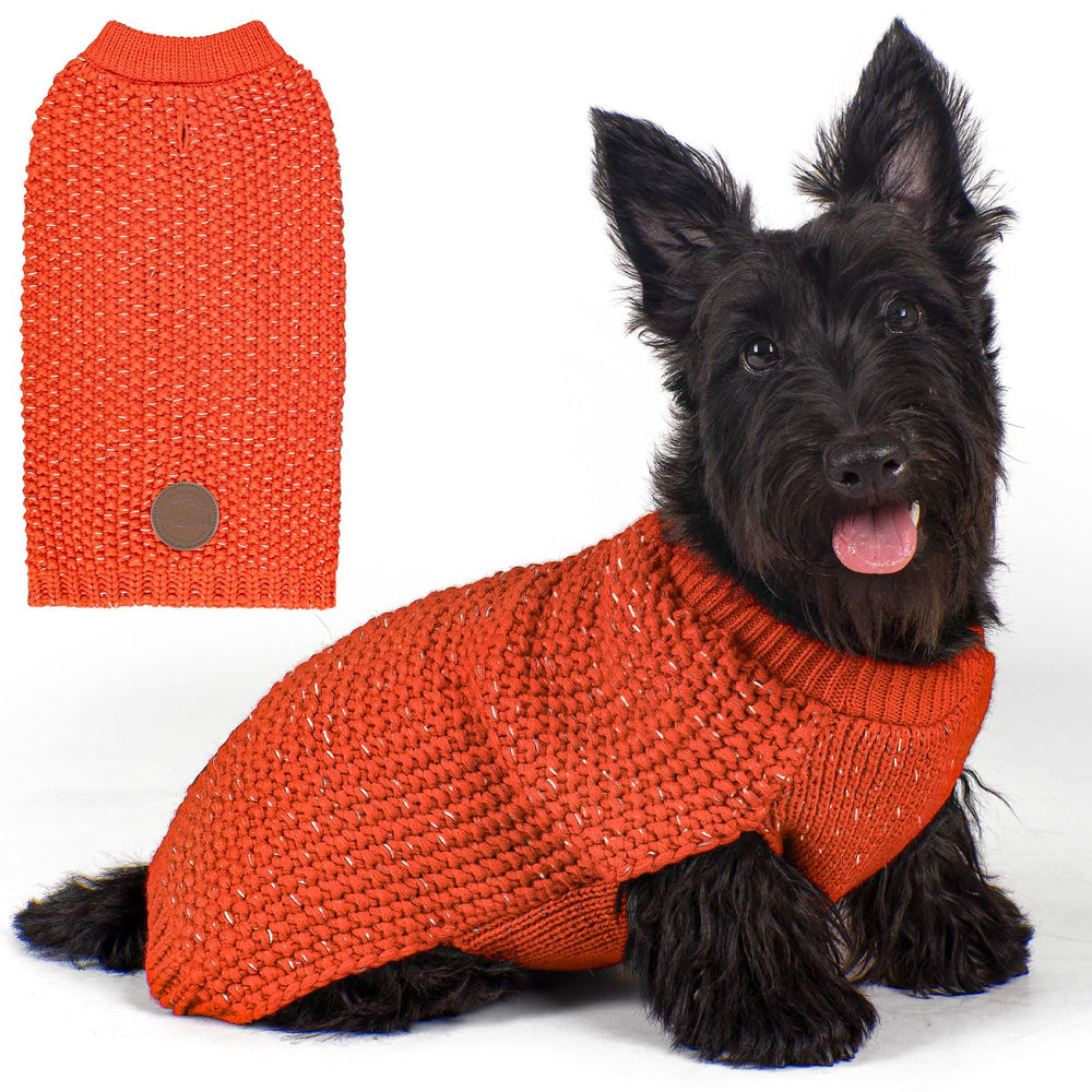 KYEESE sudadera para perro con hilo reflectante mejora visibilidad nocturna durante paseos.