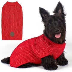Sudadera KYEESE para perro con hilo reflectante y acceso para la correa.
