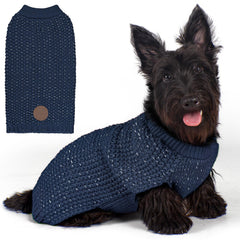 KYEESE sudadera para perro con hueco de correa y reflectividad para paseos nocturnos