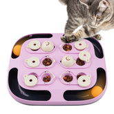LACCEN Juguete puzzle 2 en 1 con rueda para estimular caza y juego