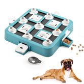 LACCEN Juguete rompecabezas para perros con deslizantes: estimula inteligencia y paciencia.