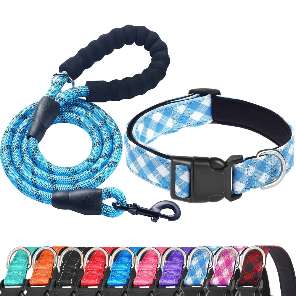 Collar Ladoogo con neopreno suave para comodidad del cuello durante paseos