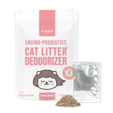 Lady N desodorizante para arena en sobres de 10 g para aromas frescos.
