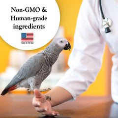 Dosis precisa de Avi-Era para aves, facilita el control diario de nutrientes.