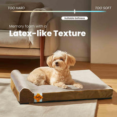 Laifug cama con doble proteccion funda removible y forro impermeable para mayor durabilidad.