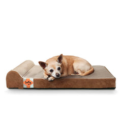 Laifug cama para perros con espuma de memoria ortopedica para mayor confort y soporte articular.