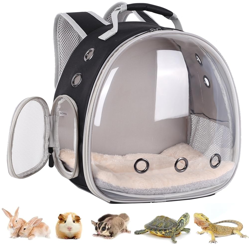 LAIRIES mochila para mascotas con ventilación amplia para viajes.