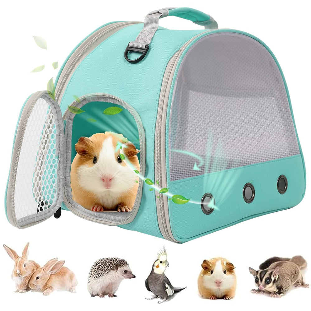 LAIRIES Mochila cobaya con ventana de malla para buena ventilación.