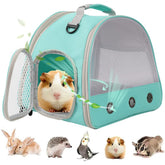 LAIRIES Mochila cobaya con ventana de malla para buena ventilación.