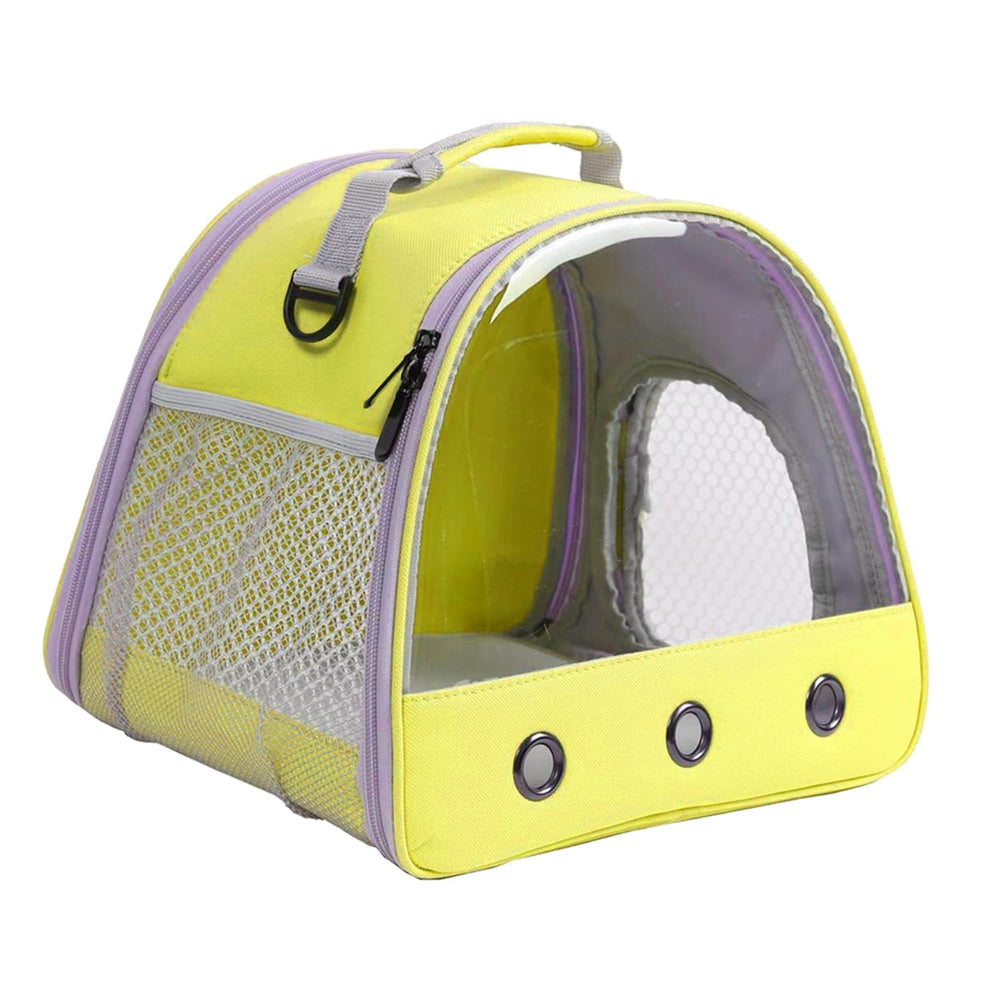 LAIRIES mochila transporte cobaya con ventana frontal transparente para observar durante el viaje